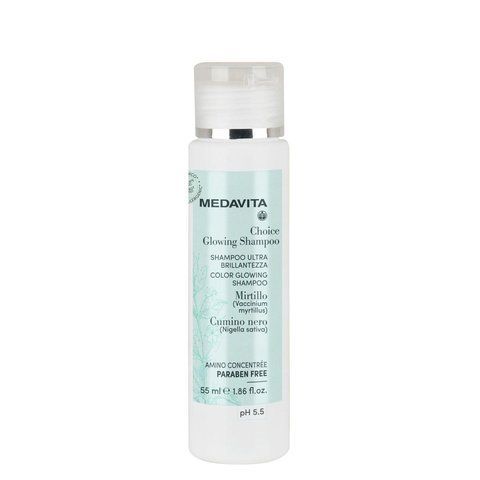 Шампунь питательный для блеска волос Medavita CHOICE GLOWING Shampoo 02901 фото