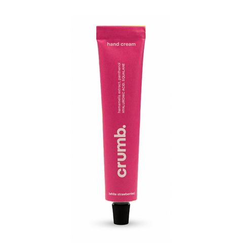 Крем для рук з ароматом полуниці Crumb Hand Cream White Strawberries  15262 фото