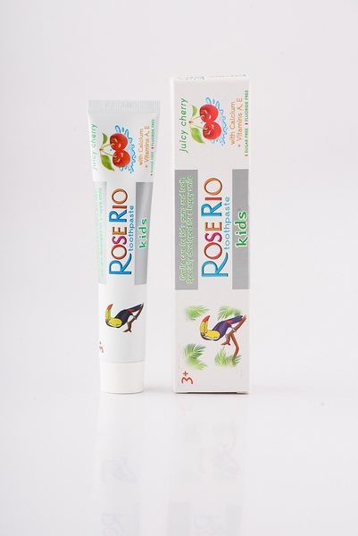 Дитяча зубна паста Rose Rio Kids Juicy Cherry 50 мл (3800023406462) 05204 фото