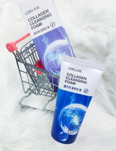 Пінка для вмивання з колагеном LEBELAGE CLEANSING FOAM COLLAGEN 11183 фото