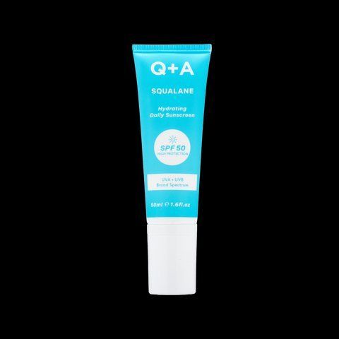 Зволожувальний сонцезахисний крем для обличчя Q+A Squalane Hydrating Daily Sunscreen 13195 фото