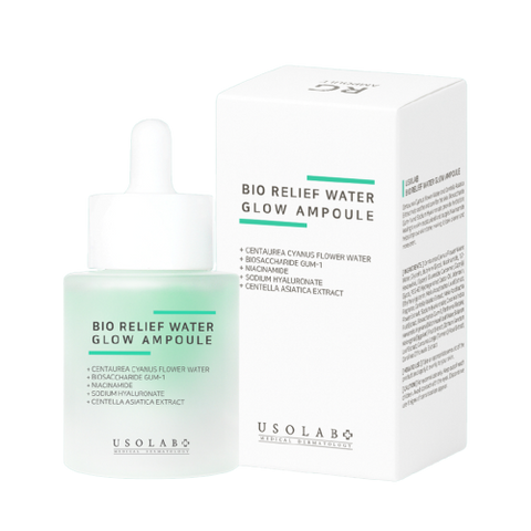 Успокаивающая, гидратирующая и противоотечная сыворотка USOLAB Bio Relief Water Glow Ampoule UL115 фото