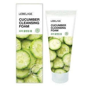 Пінка для вмивання з екстрактом огірка LEBELAGE CLEANSING FOAM CUCUMBER 11186 фото