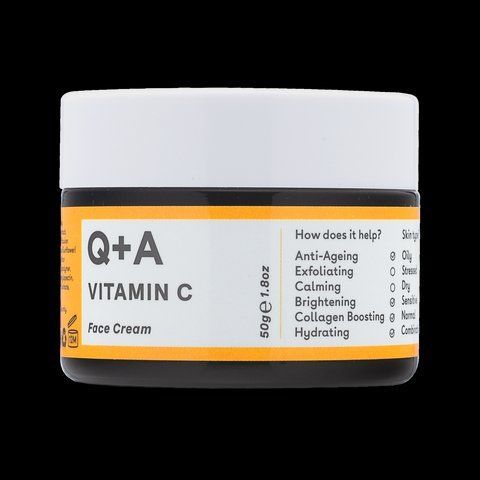 Освітлювальний крем для обличчя з вітаміном C Q+A Vitamin C Radiance Face Cream 14304 фото