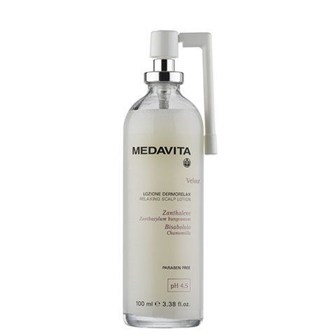 Лосьон заспокійливий миттєвої дії для шкіри голови Medavita VELOUR Lotion Dermorelax 01130 фото