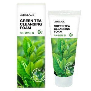 Пінка для вмивання з екстрактом зеленого чаю LEBELAGE CLEANSING FOAM GREENTEA 11184 фото