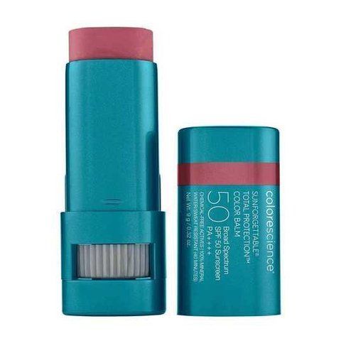 Сонцезахисний бальзам для ягідний губ і щік Colorescience Total Protection Balm SPF 50 403701400 фото
