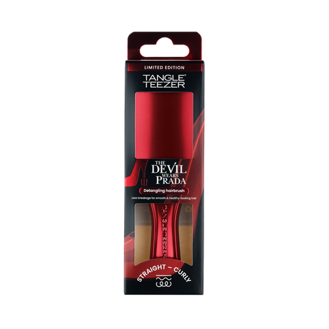 Щетка для волос Tangle Teezer The Ultimate Detangler Chrome Mini The Devil Wears Prada 15317 фото