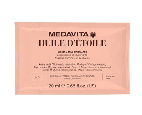 Маска антиоксидантная для шелковистости волос Medavita HUILE D'ETOILE Shining Oils Hair Mask 300083 фото