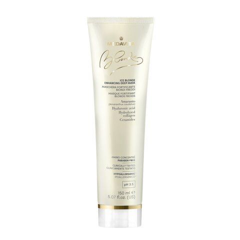 Питательная маска усиливающая цвет ледяного блонда Medavita BLONDIE ICE Blonde Enhancing Deep Mask 02385 фото