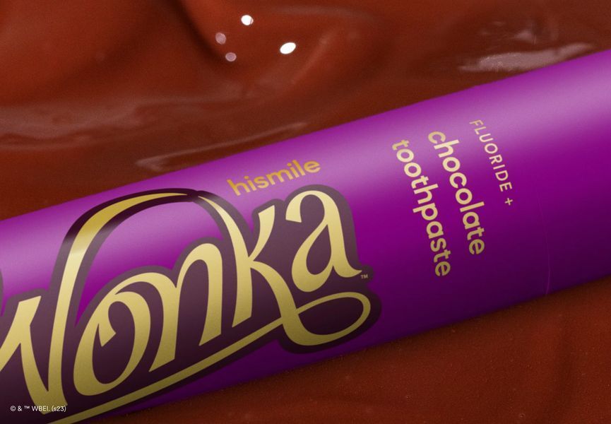 Зубна паста зі смаком шоколаду HiSmile Wonka Chocolate Toothpaste 93572736 фото
