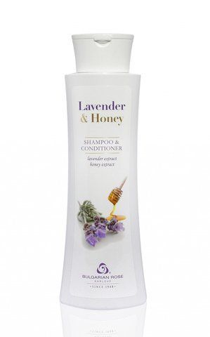 Шампунь-кондиционер для волос BULGARIAN ROSE LAVENDER AND HONEY SHAMPOO&CONDITIONER 08191 фото