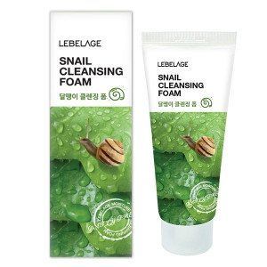Пінка для вмивання з муцином равлика LEBELAGE CLEANSING FOAM SNAIL 11180 фото