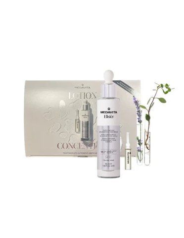 Набір для профілактики та боротьби з випаданням волосся Medavita Lotion Concentr&eacute;e & Elisi&egrave;r 0125104 фото
