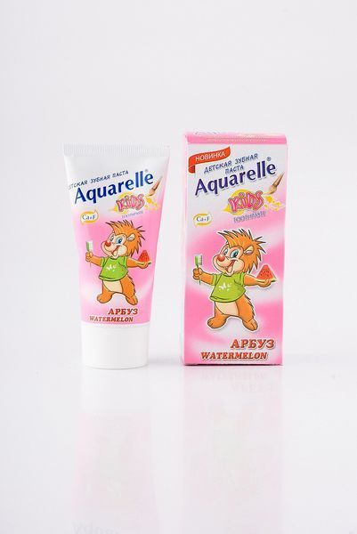 Дитяча зубна паста Aquarelle Kids Кавун 50 мл (3800023406431) 05013 фото