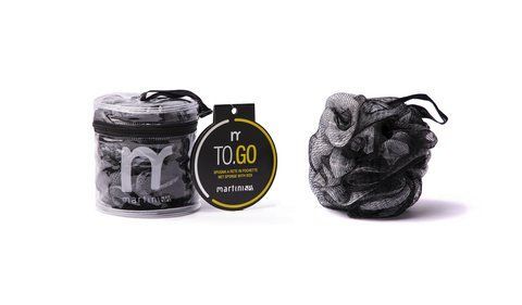 Сітчаста масажна мочалка в упаковці MARTINI SPA Net Sponge In Box 0539TG0/1139TGO фото