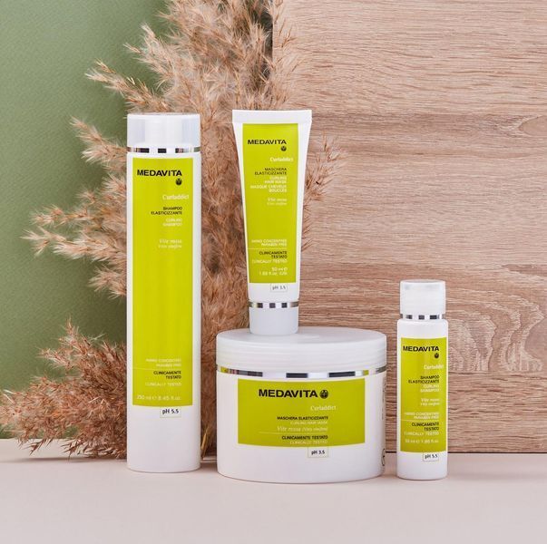 Шампунь для еластичності кучерявого волосся Medavita CURLADDICT Shampoo 02235 фото