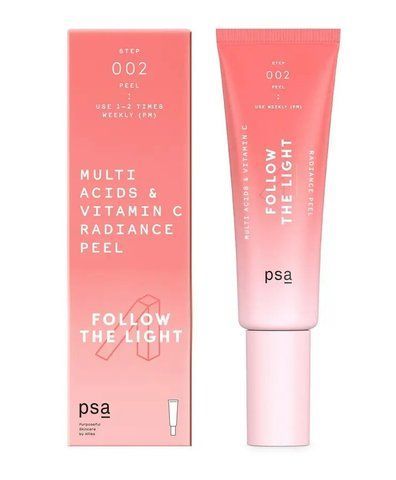 Пілінг кислотно-вітамінний PSA Follow The Light Multi Acids & Vitamin C Radiance Peel  PPFTRP050EN01 фото