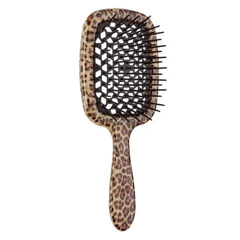 Расческа для волос леопардовая с черным Janeke Superbrush SP230 MAC SP230 MAC фото