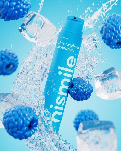Зубна паста зі смаком блакитної малини HiSmile Blue Raspberry Toothpaste 93572903 фото