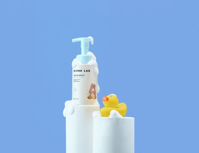 Дитяча пінка для купання ROUND LAB Baby Mild Top To To Toe Wash 4005 фото