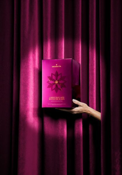 Святковий набір для захисту кольору фарбованого волосся Medavita LUXVIVA Color Care Edition 2025 301099 фото