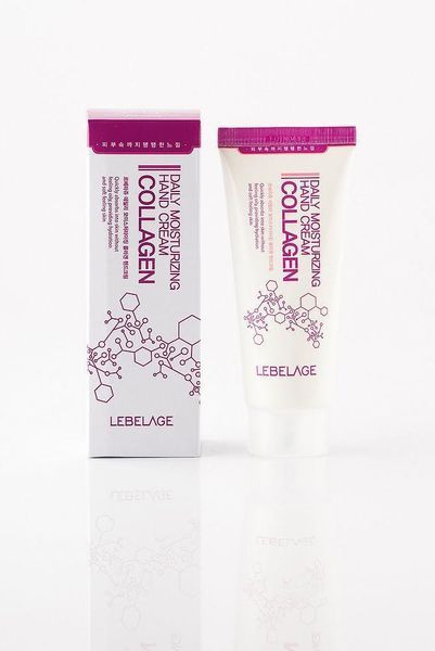 Зволожувальний крем для рук з екстрактом колагену LEBELAGE DAILY MOISTURIZING COLLAGEN HAND CREAM 08983 фото