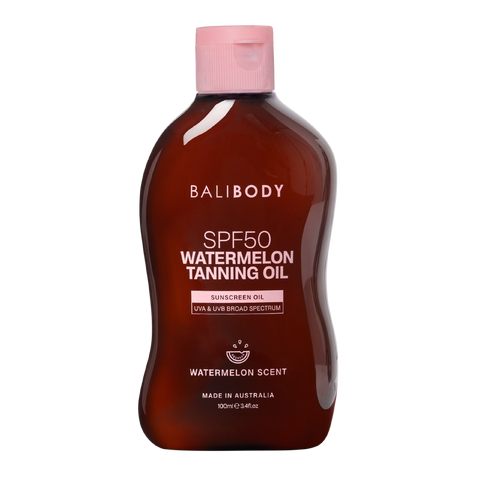Масло для загара с семенами арбуза BALIBODY Watermelon Tanning Oil SPF50 WTR50 фото