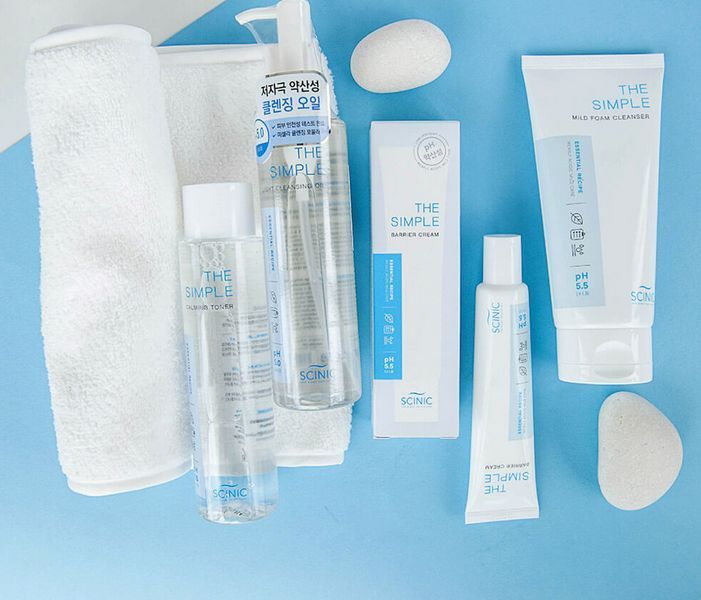 SCINIC The Simple Barrier Cream Слабокислотний заспокійливий крем для обличчя 07448 фото