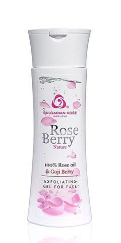 Відлущуючий гель для душу з ягодами годжі BULGARIAN ROSE BERRY NATURE EXFOLIATING SHOWER GEL 08226 фото
