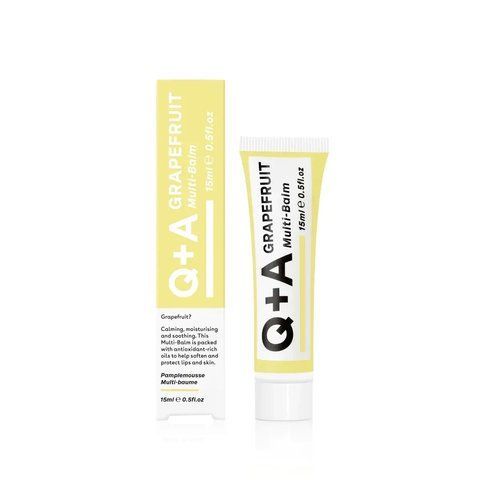 Бальзам для губ, гігієнічна помада з грейпфрутом Q+A Grapefruit Multi Balm 12309 фото