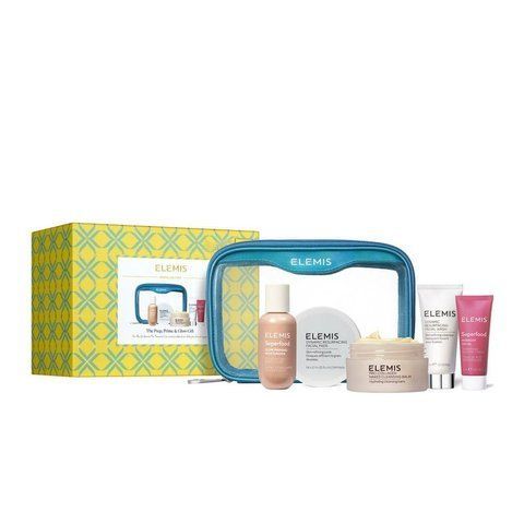Культові фаворити для здоров'я та сяйва шкіри Elemis Kit: The Prep, Prime & Glow Gift On-The-Go Skincare Fan Favourites 80208 фото