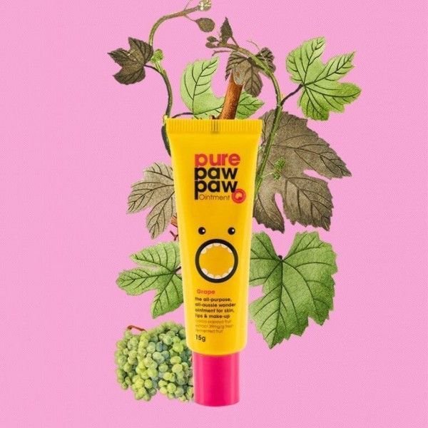 Бальзам для губ з ароматом виноград Pure Paw Paw Ointment Grape 10746 фото
