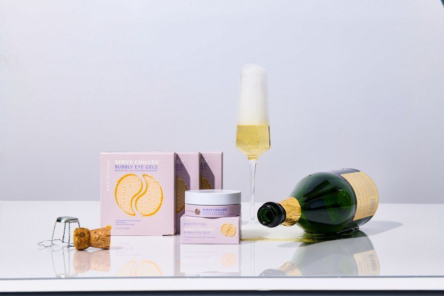 Осветительные патчи мгновенного действия Patchology Serve Chilled Bubbly Eye Gels РАТ0040 фото