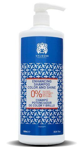 Безсульфатный шампунь для окрашенных волос Valquer Enhamcing Color And Shine Shampoo 12144 фото