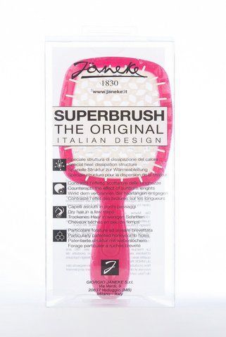 Janeke Superbrush Щетка фуксия с белым 82SP226 FUX (8006060620082) 82SP226 FUX фото