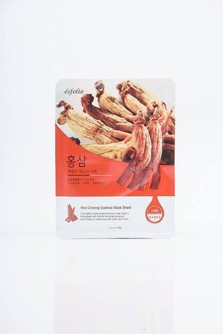 Esfolio Essence Mask Sheet Red Ginseng Тканинна маска з червоним женьшенем 06026 фото