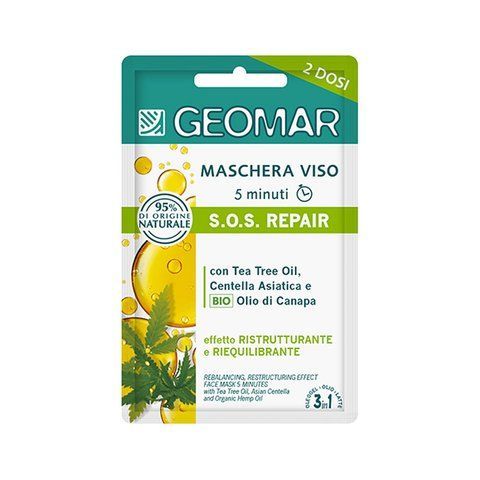 Маска для обличчя GEOMAR S.O.S Repair Face Mask 120141/115691 фото