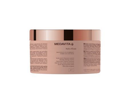 Маска антиоксидантна для шовковитості волосся Medavita HUILE D'ETOILE Shining Oils Hair Mask 02288 фото