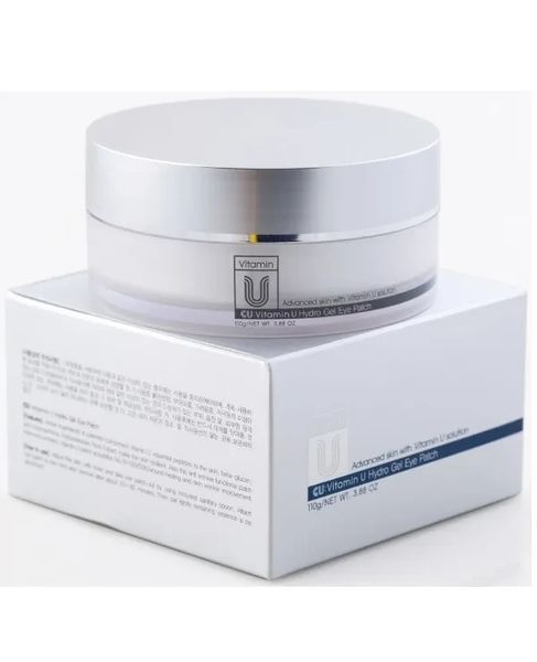 Патчі для очей з вітаміном U і пептидами для чутливої шкіри CU Skin Vitamin U Hydro Gel Eye Patch 300146 фото