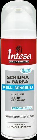 Піна для гоління для чутливої шкіри INTESA POUR HOMME SHAVING FOAM SENSITIVE 162591/162721 фото