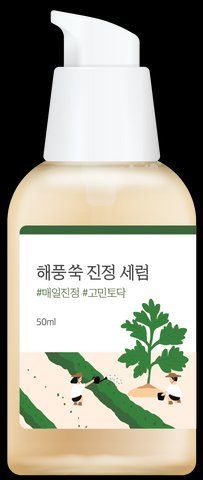 Успокаивающая сыворотка с морской полынью ROUND LAB Mugwort Calming Serum 02783 фото