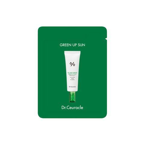 Сонцезахисний крем для нейтралізації почервоніння Dr. Ceuracle Tea Tree Purifine Green Up Sun 14313 фото