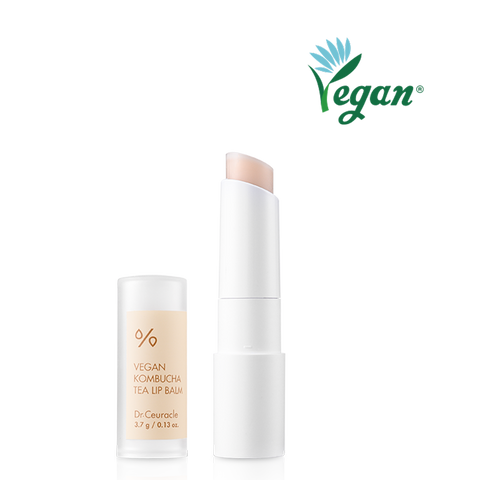 Зволожувальний бальзам для губ з екстрактом комбучі Dr.Ceuracle Vegan Kombucha Tea Lip Balm  8806133615201 фото