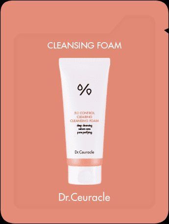 Себоррегулювальна очисна пінка 5-альфа контроль Dr. Ceuracle Control Clearing Cleansing Foam 12952 фото