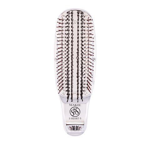 Расческа для волос серебристая S-Heart-S Scalp Brush for Professional Short Silver 4580197743615 фото