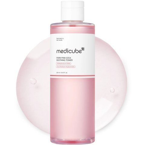 Заспокійливий тонер з полінуклеотидами та центелою Medicube PDRN Pink Cica Soothing Toner  15326 фото