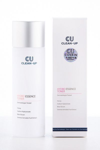 Зволожувальний тонер-есенція з відновлювальним ефектом CU Skin Сlean-Up Hydro Essence Toner 300111 фото