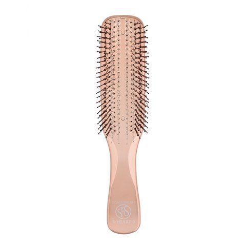 Расческа для волос розовое золото S-Heart-S Scalp Brush World Model Long Pink Gold 4573113841083 фото