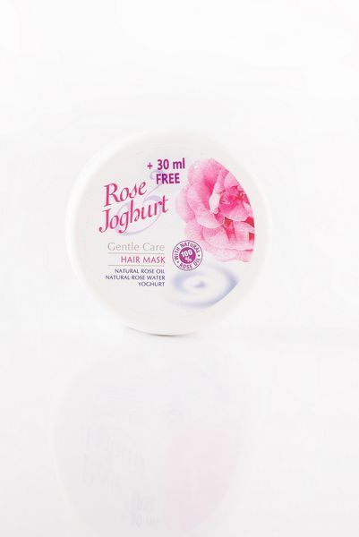 Маска для волосся зволожувальна Bulgarian Rose Joghurt Mask 08205 фото